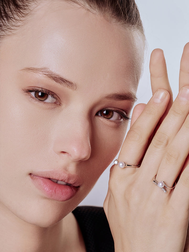 Top Grade Freshwater Pearl Ring WR00304| BUBBLE