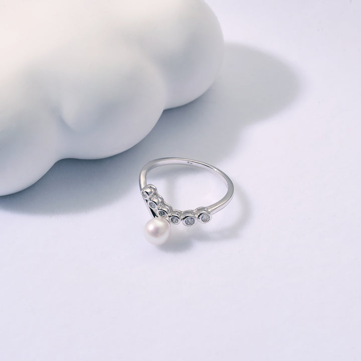 Top Grade Freshwater Pearl Ring WR00304| BUBBLE