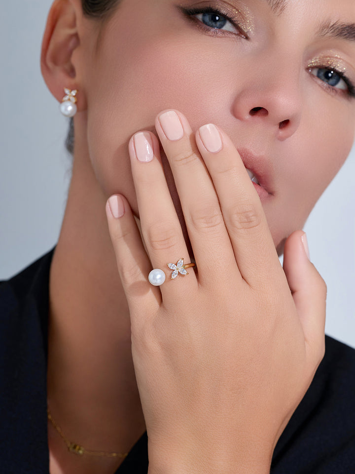 Bague en perles d&