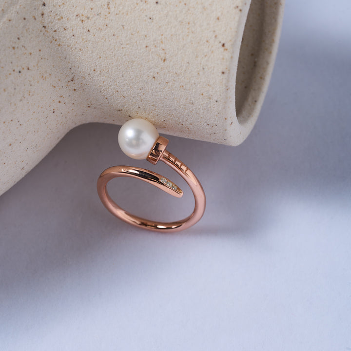 Top Grade Freshwater Pearl Ring WR00311