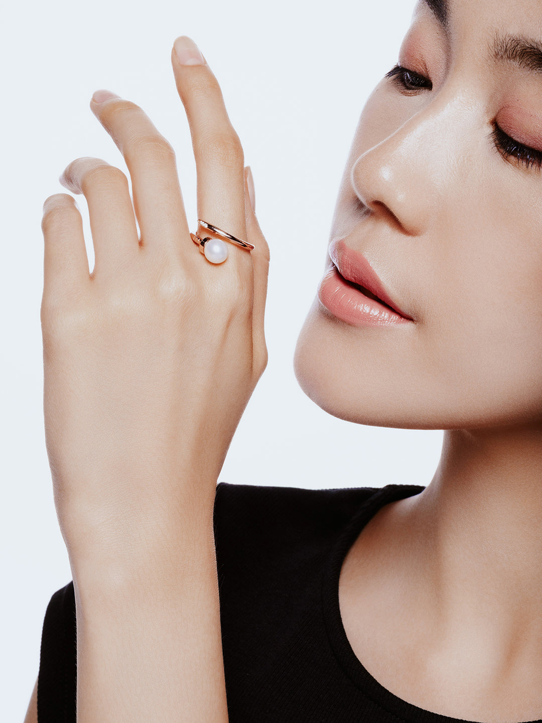 Bague en perles d&