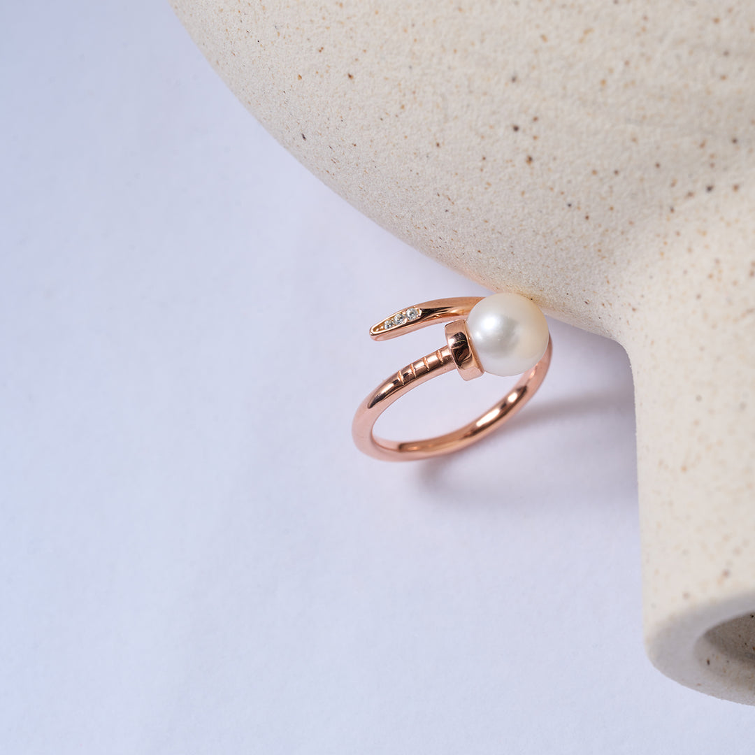 Top Grade Freshwater Pearl Ring WR00311