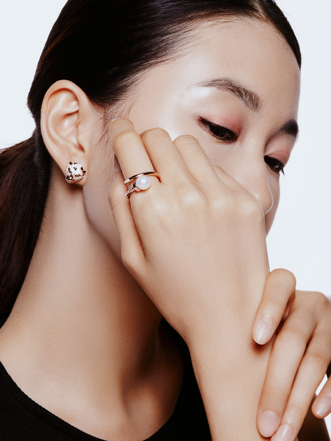 Bague en perles d&