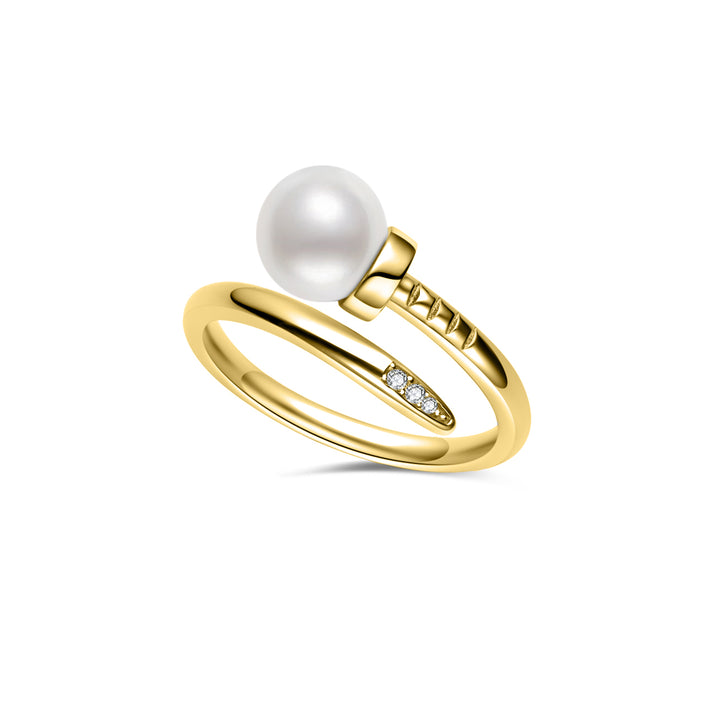 Cincin Mutiara Air Tawar Gred Atas WR00312