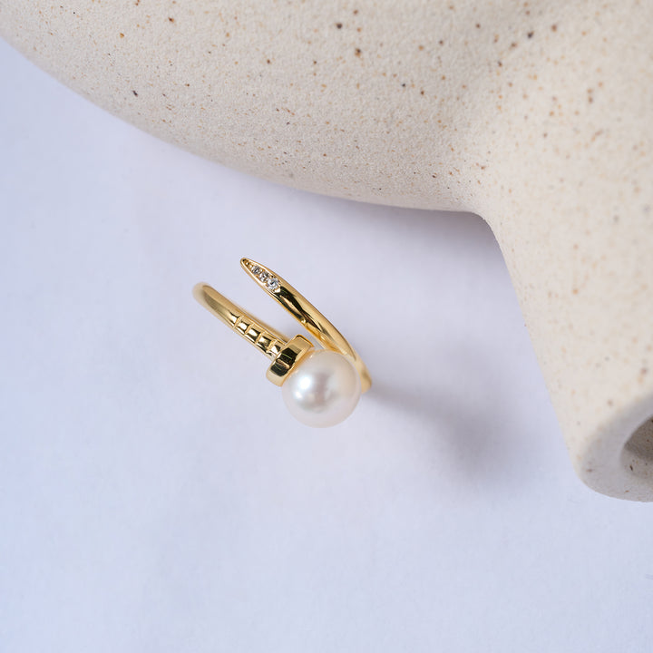 Top Grade Freshwater Pearl Ring WR00312