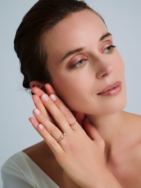 Bague en perles d&