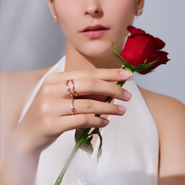Cincin Mutiara Air Tawar Gred Atas WR00316 | MAWAR