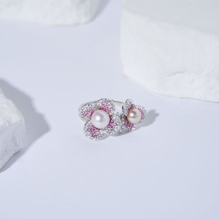 Top Grade Freshwater Pearl Rings WR00326 | BLOOM