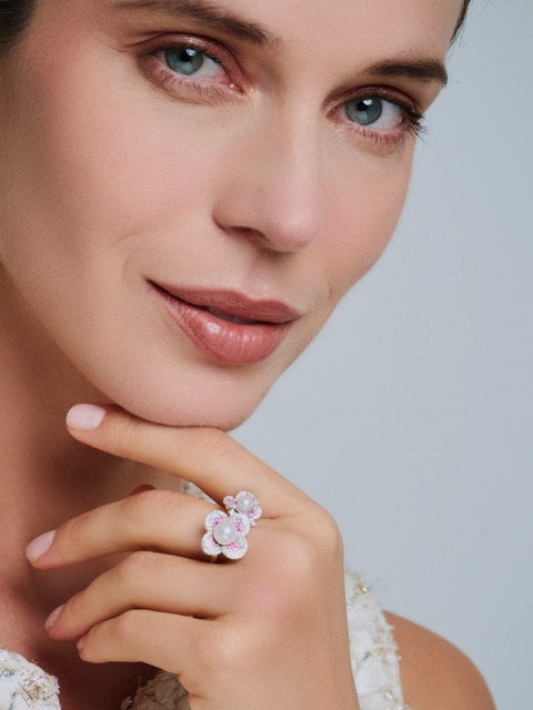 Top Grade Freshwater Pearl Rings WR00326 | BLOOM