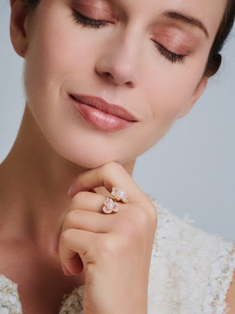 Top Grade Freshwater Pearl Rings WR00327 | BLOOM
