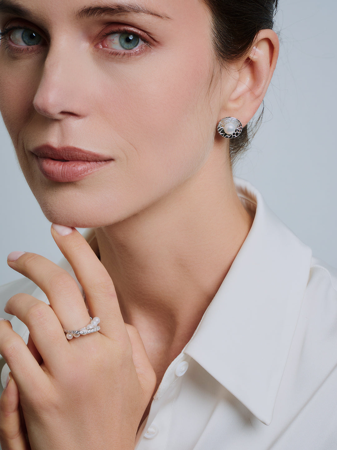 Bague en perle d&