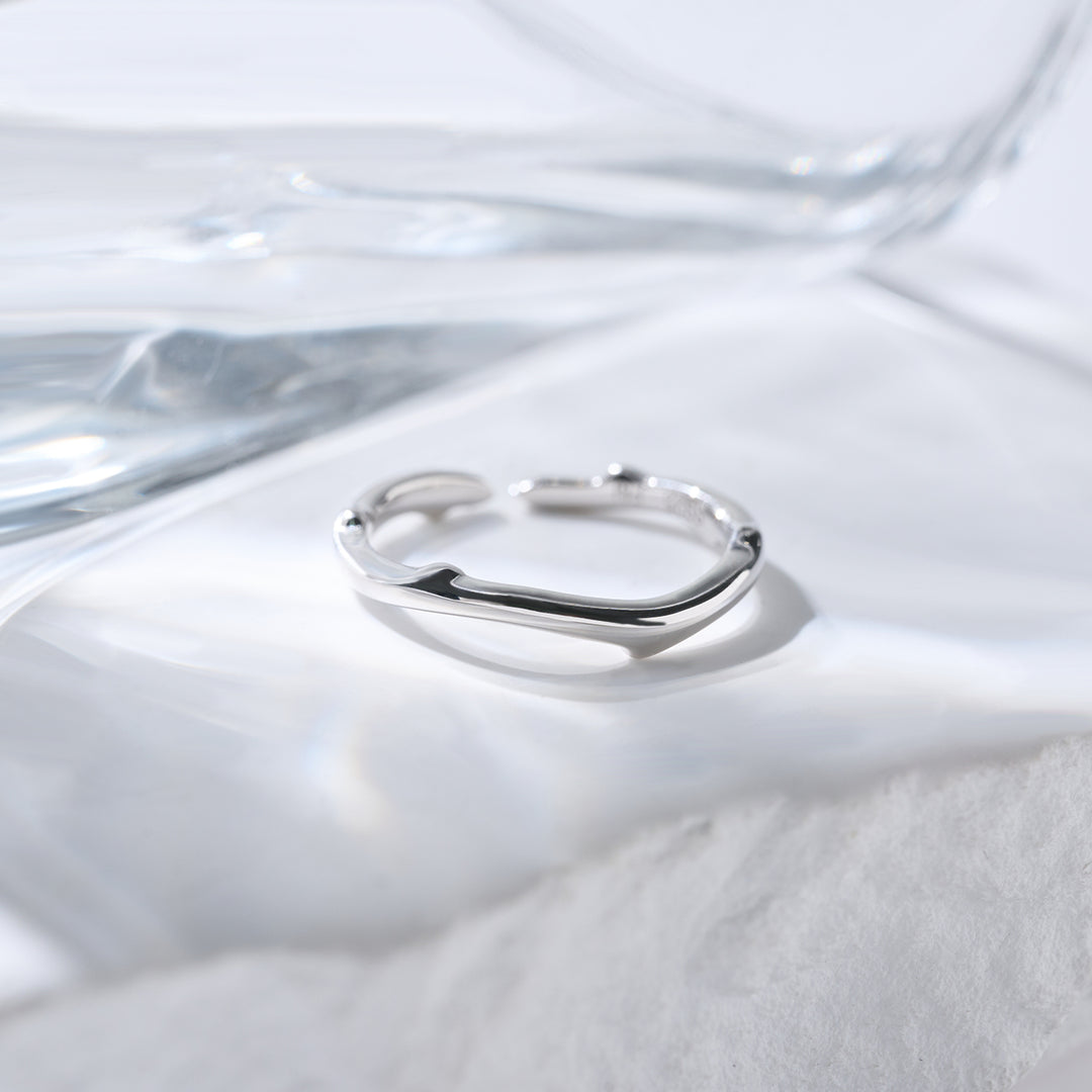 Top-Qualität Süßwasserperlen Duo Ring WR00329 | ROSE