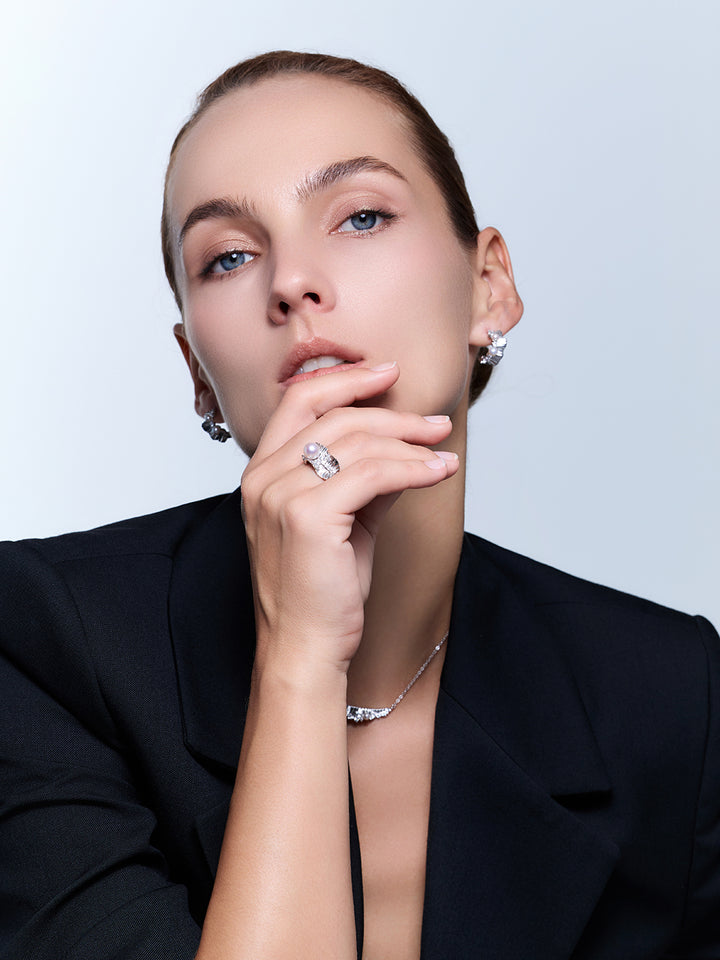 Anello con Perla d&