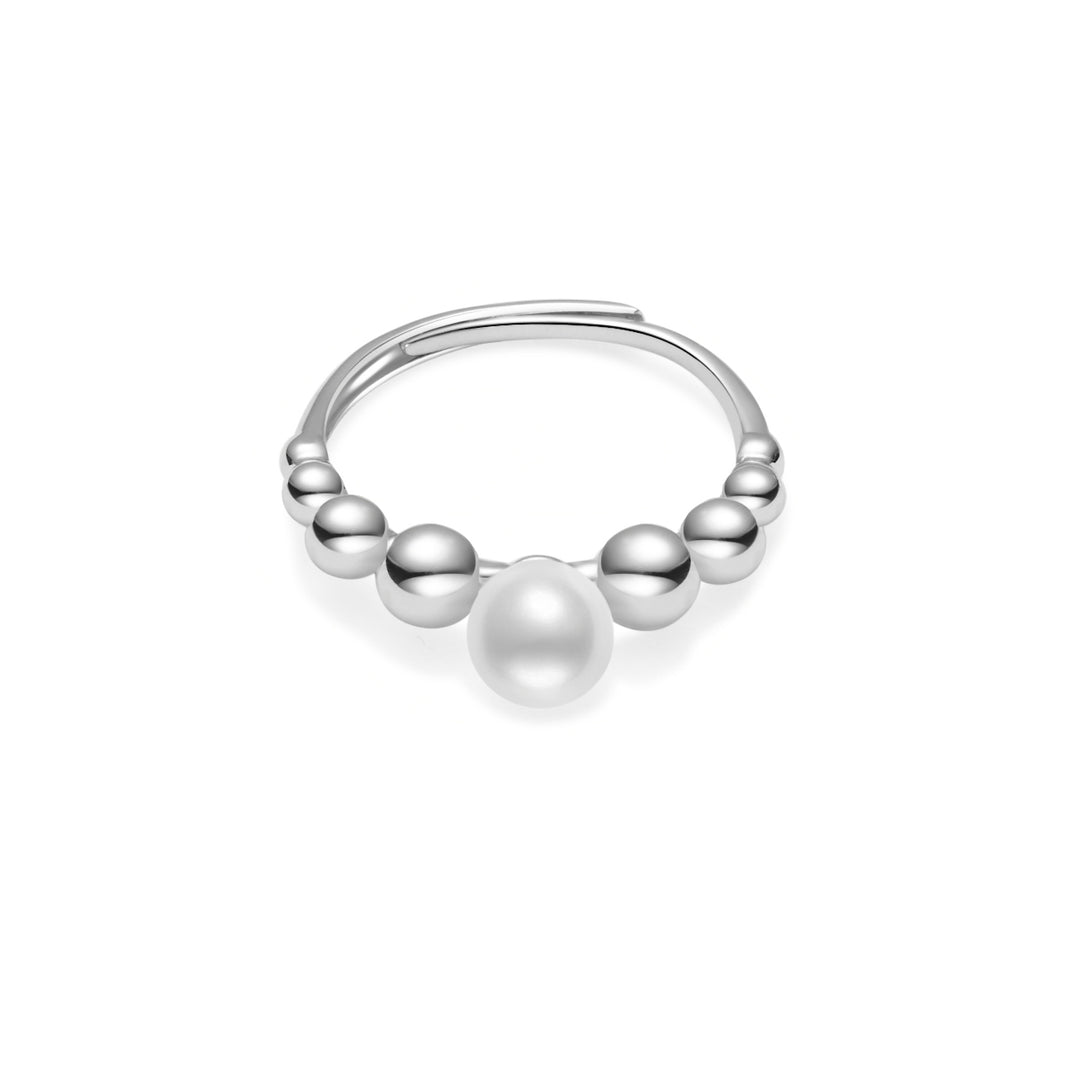 Bague en Perle d'Eau Douce de Haute Qualité WR00335 | BULLE