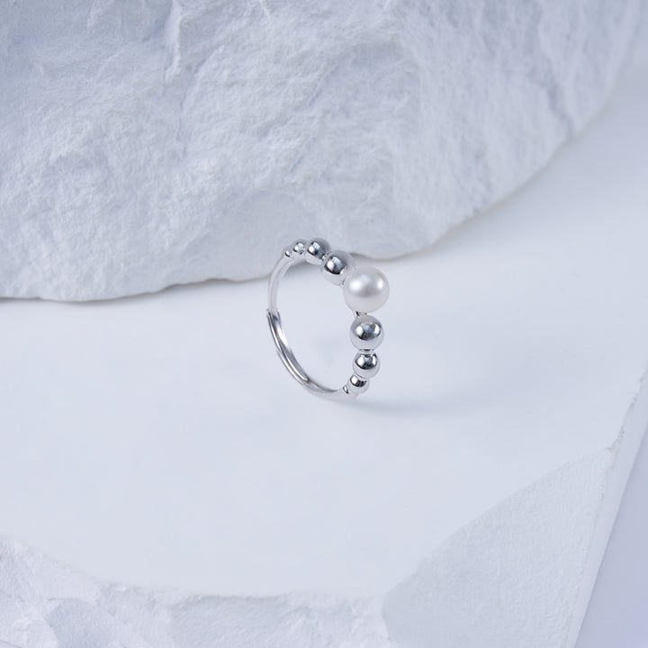 Bague en Perle d'Eau Douce de Haute Qualité WR00335 | BULLE