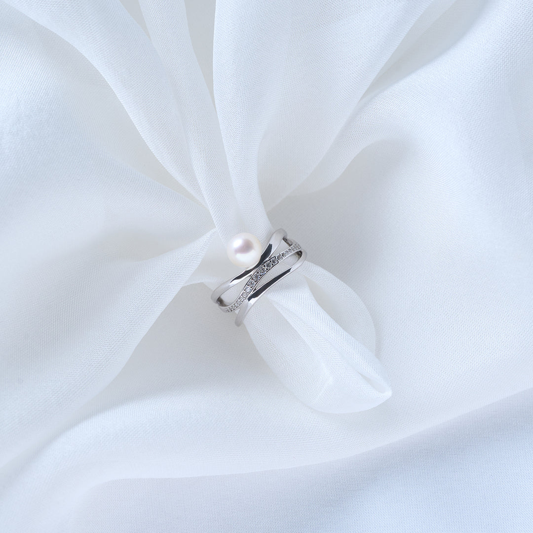 Top Grade Freshwater Pearl Ring WR00341 | CONNECT