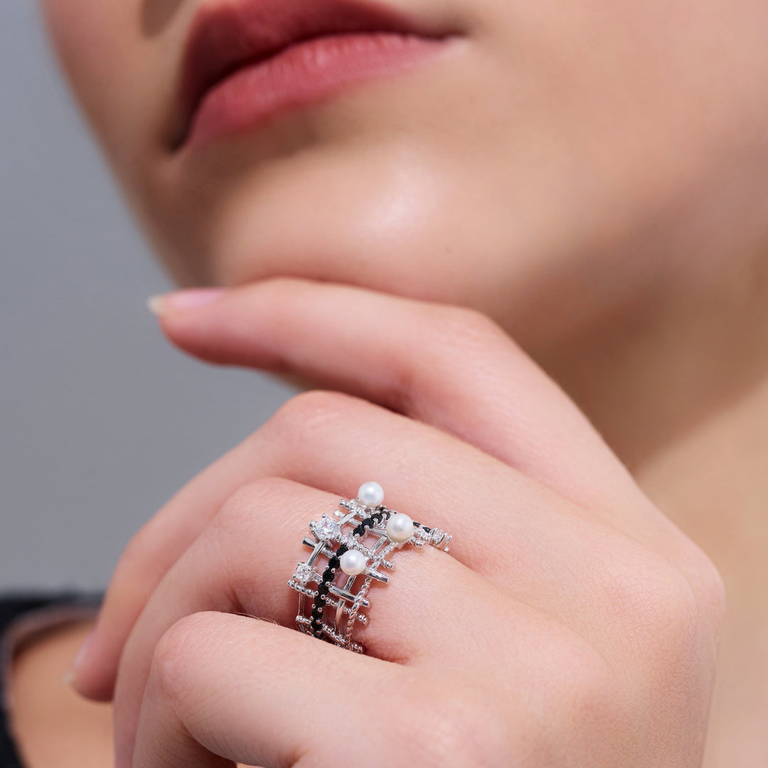 Top Grade Freshwater Pearl Ring WR00354 | TWEED