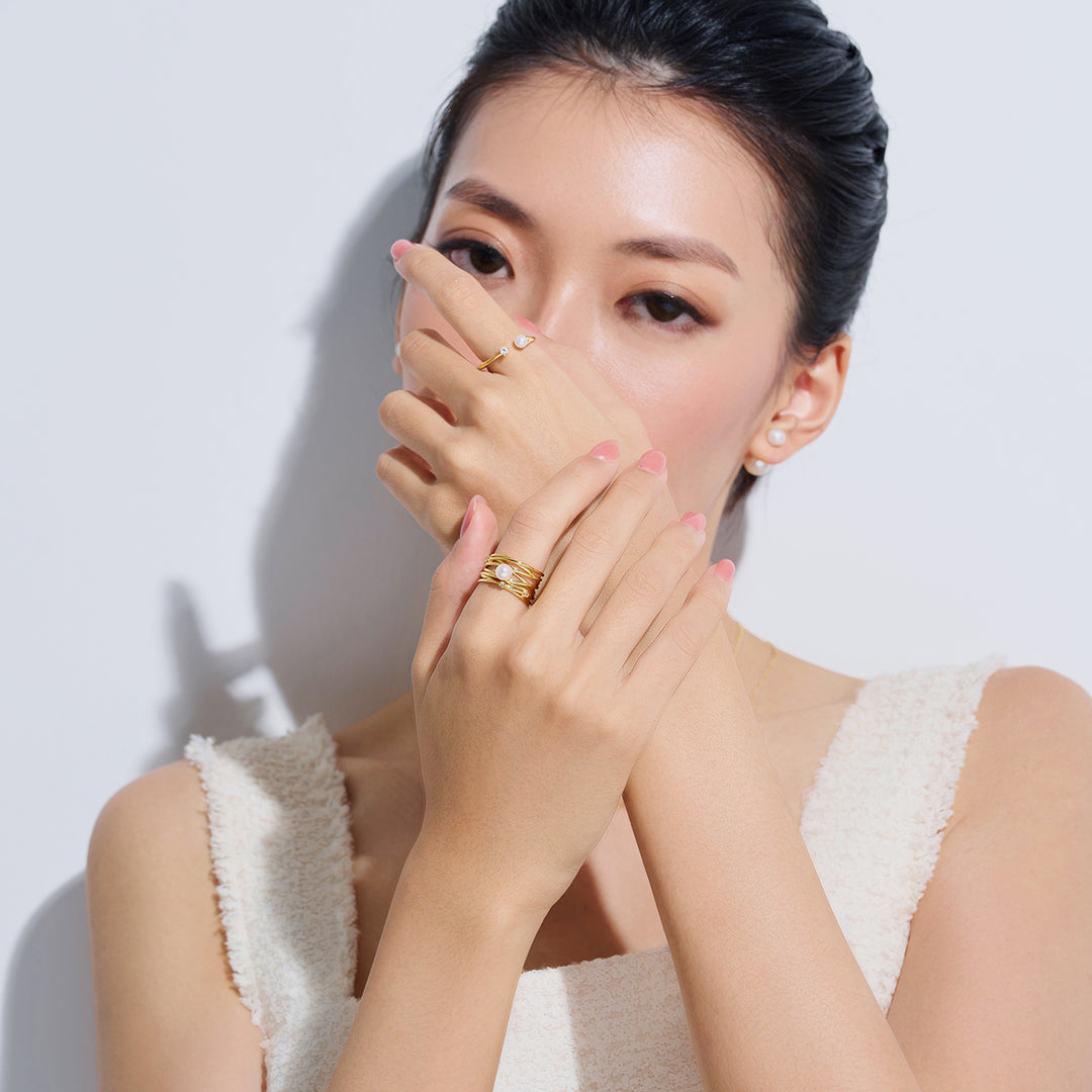 Top Grade Freshwater Pearl Ring WR00357 | CONNECT