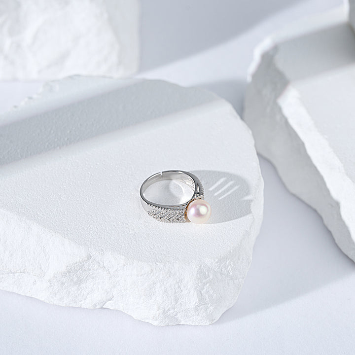 Top Grade Freshwater Pearl Ring WR00361