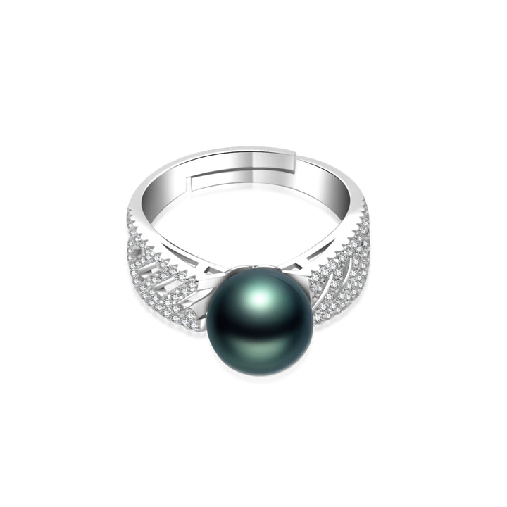 Top Lustre Tahitian Pearl Ring WR00365