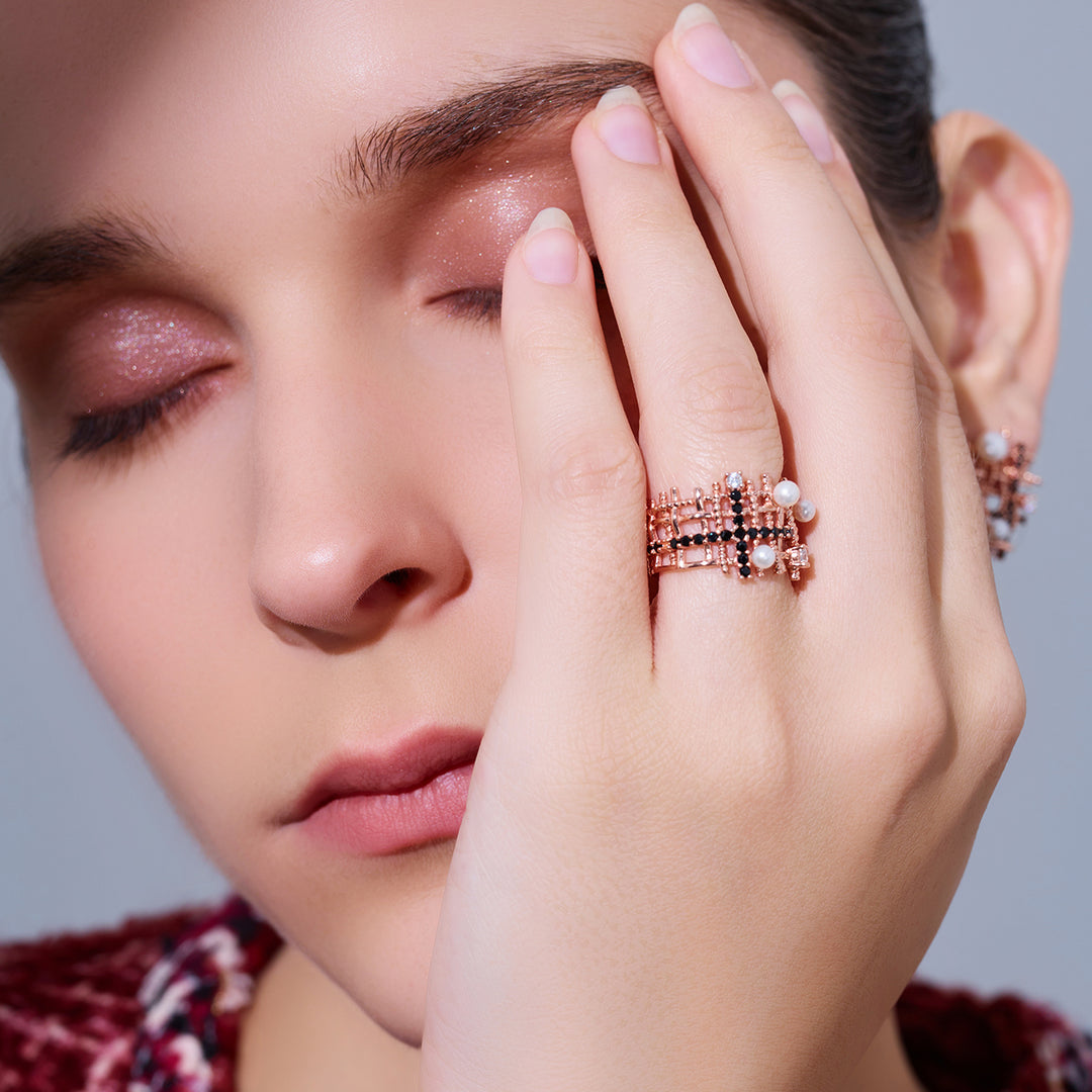 Top Grade Freshwater Pearl Ring WR00371 | TWEED