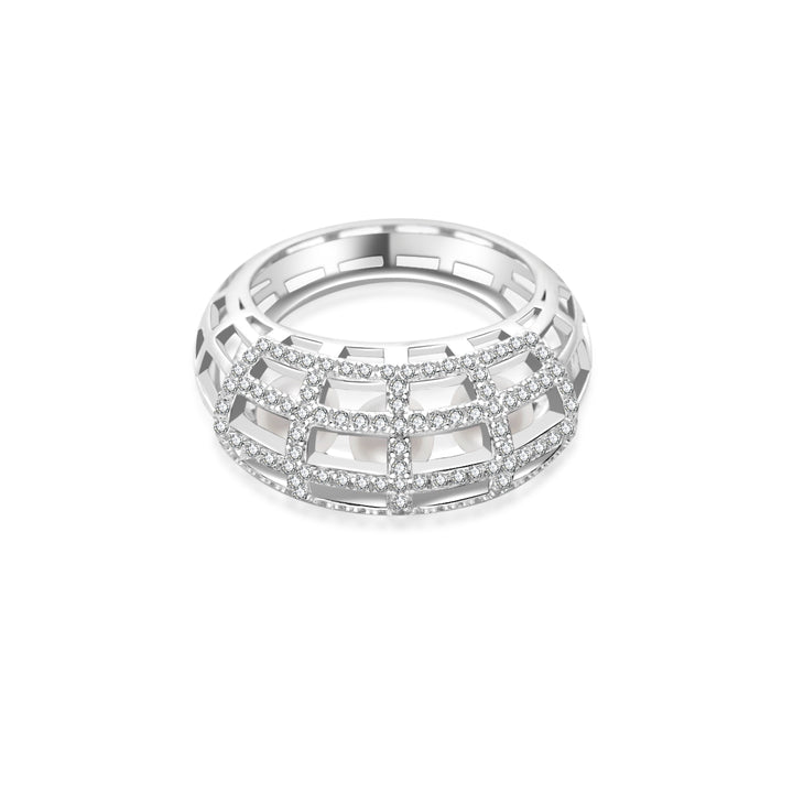 Top Grade Freshwater Pearl Ring WR00372 | WATERFALL - PEARLY LUSTRE