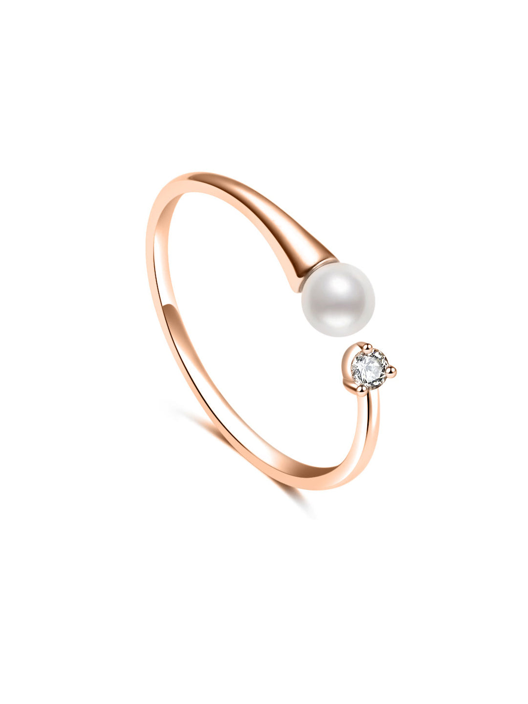 Anillo de Perla de Agua Dulce de Primera Calidad WR00373