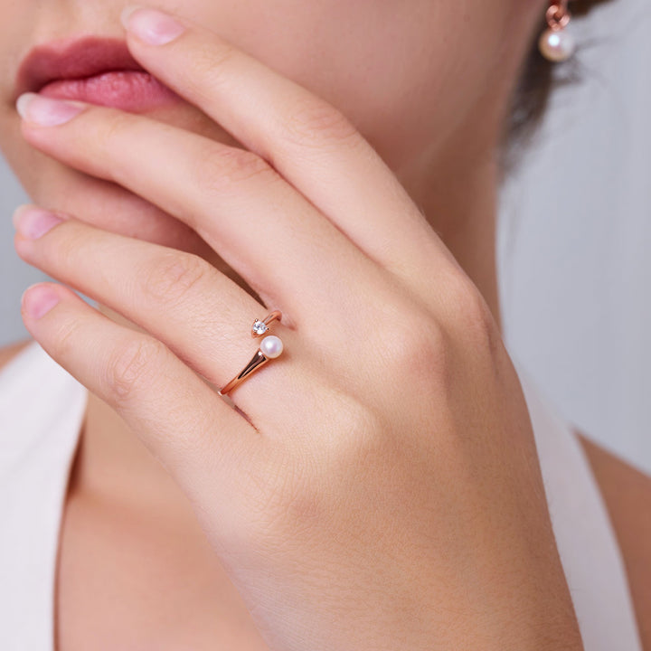 顶级淡水珍珠戒指 WR00373 | CELESTE