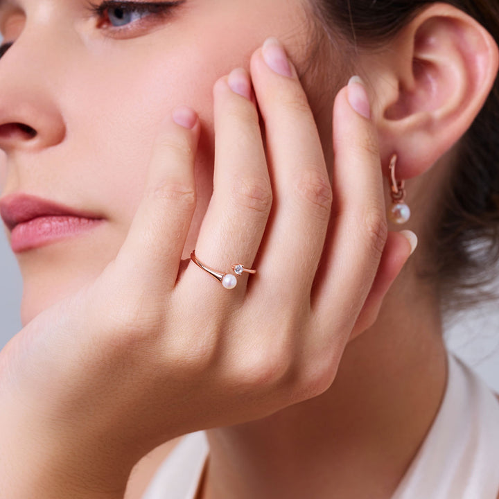 顶级淡水珍珠戒指 WR00373 | CELESTE