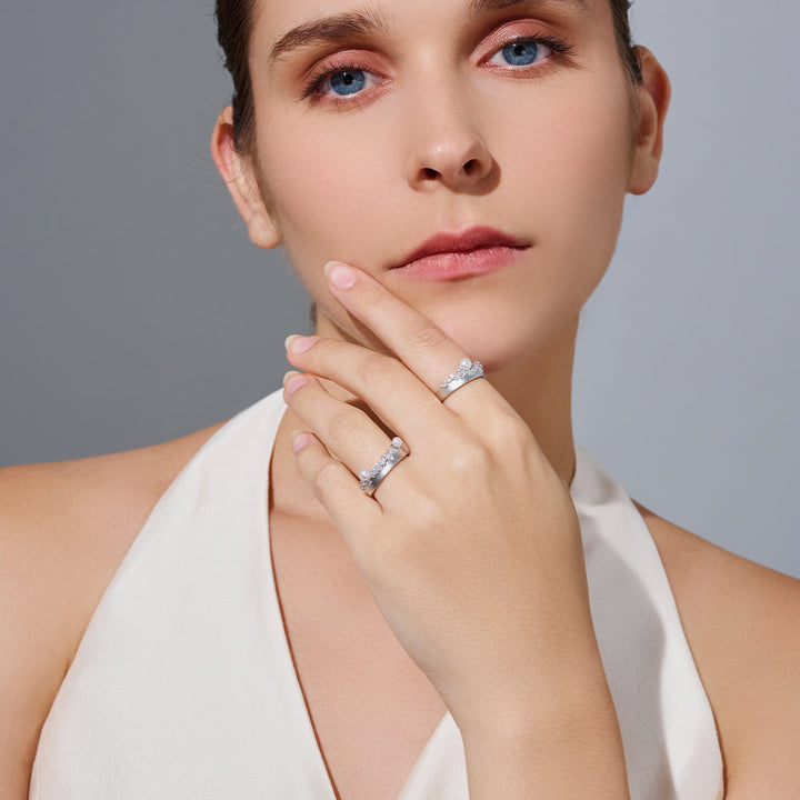 Anello con Perla d'Acqua Dolce di Prima Qualità WR00375 | SANDS