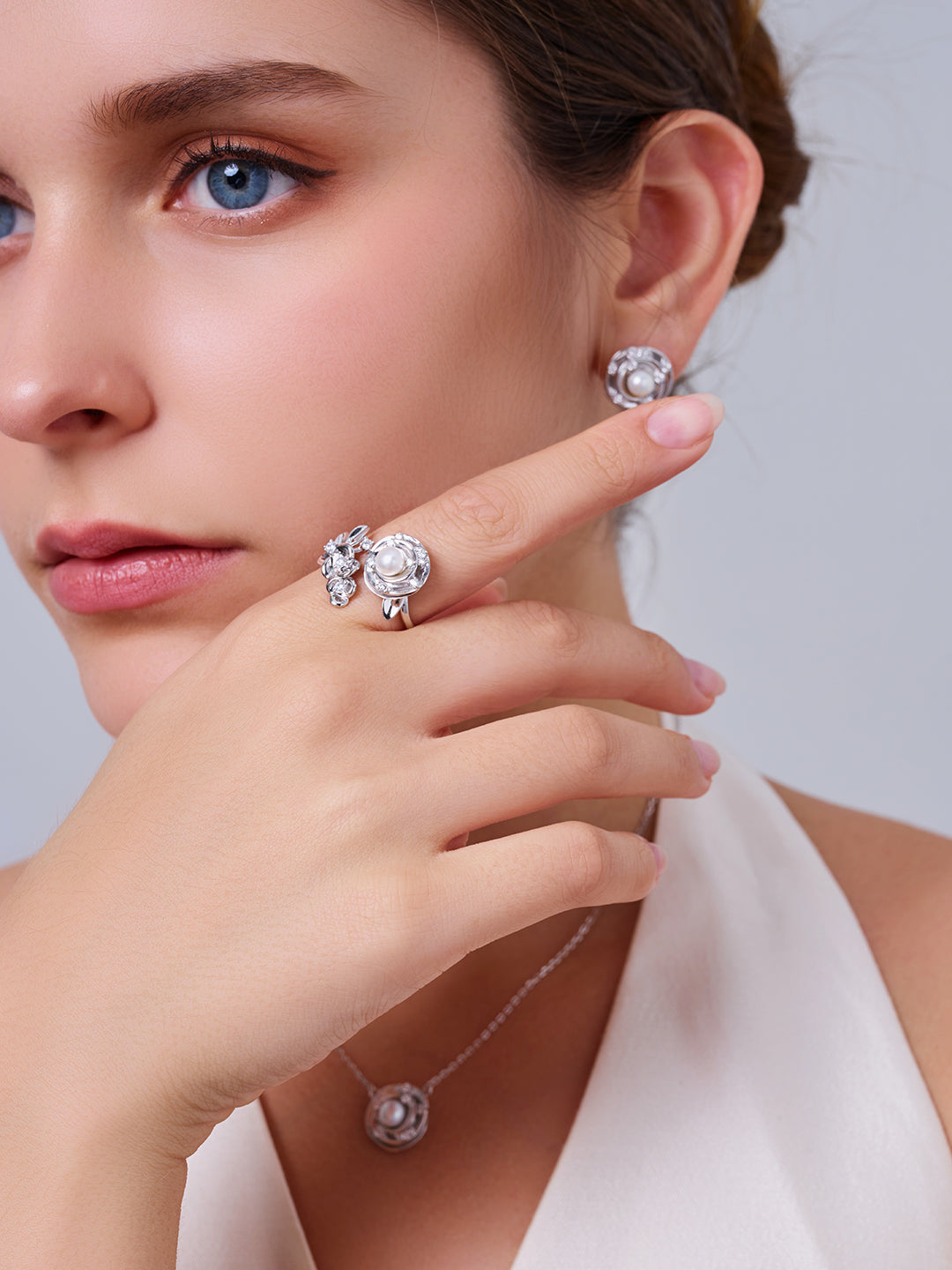 顶级淡水珍珠戒指 WR00378 | ROSE