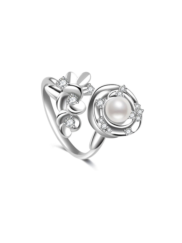 Cincin Mutiara Air Tawar Gred Atas WR00378 | ROSE