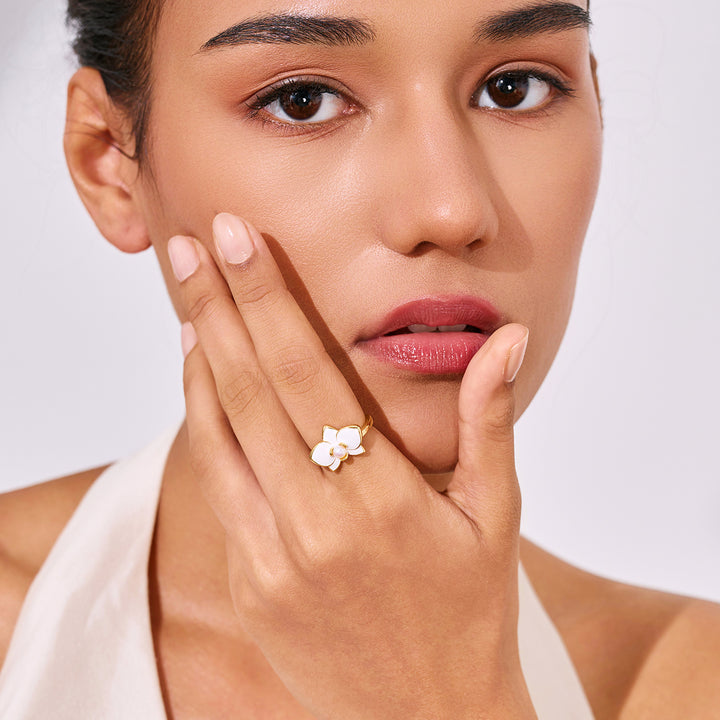 Top Grade Freshwater Pearl Rings WR00380 | ORCHID