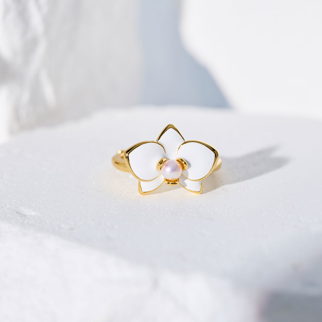 トップグレード淡水パールリング WR00380 | ORCHID