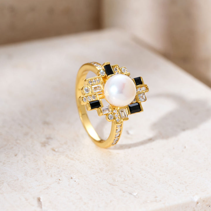 Cincin Mutiara Air Tawar Gred Atas WR00382 | TWEED
