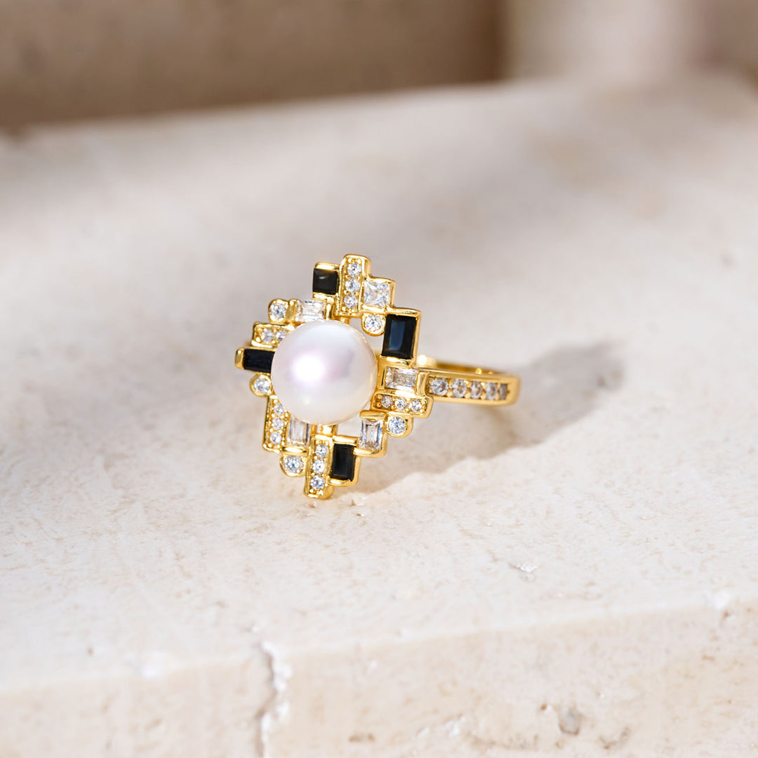 Cincin Mutiara Air Tawar Gred Atas WR00382 | TWEED