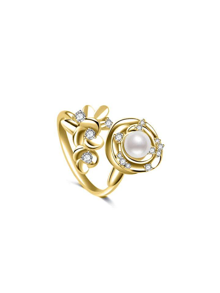 Cincin Mutiara Air Tawar Gred Atas WR00383 | ROSE