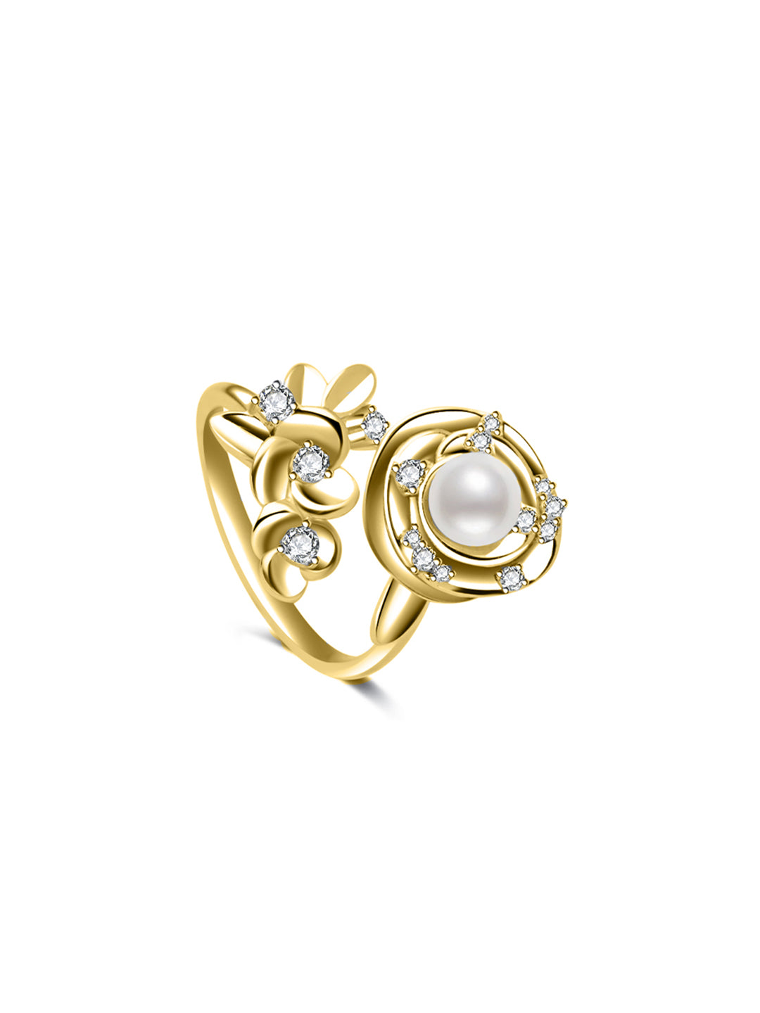 Bague en perle d&