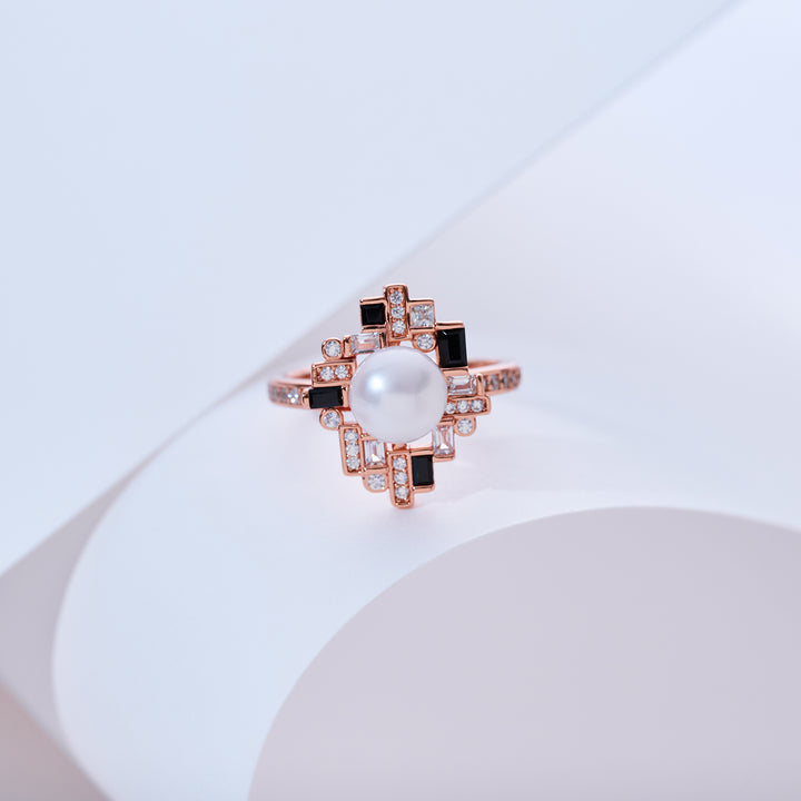 최고급 담수 진주 반지 WR00386 | TWEED