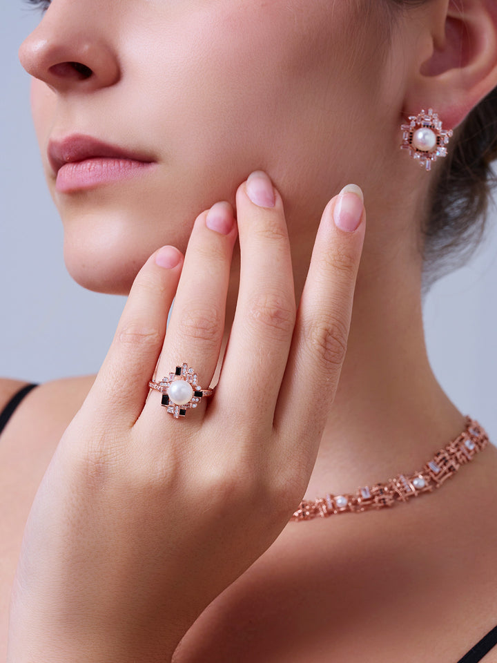 Cincin Mutiara Air Tawar Gred Atas WR00386 | TWEED