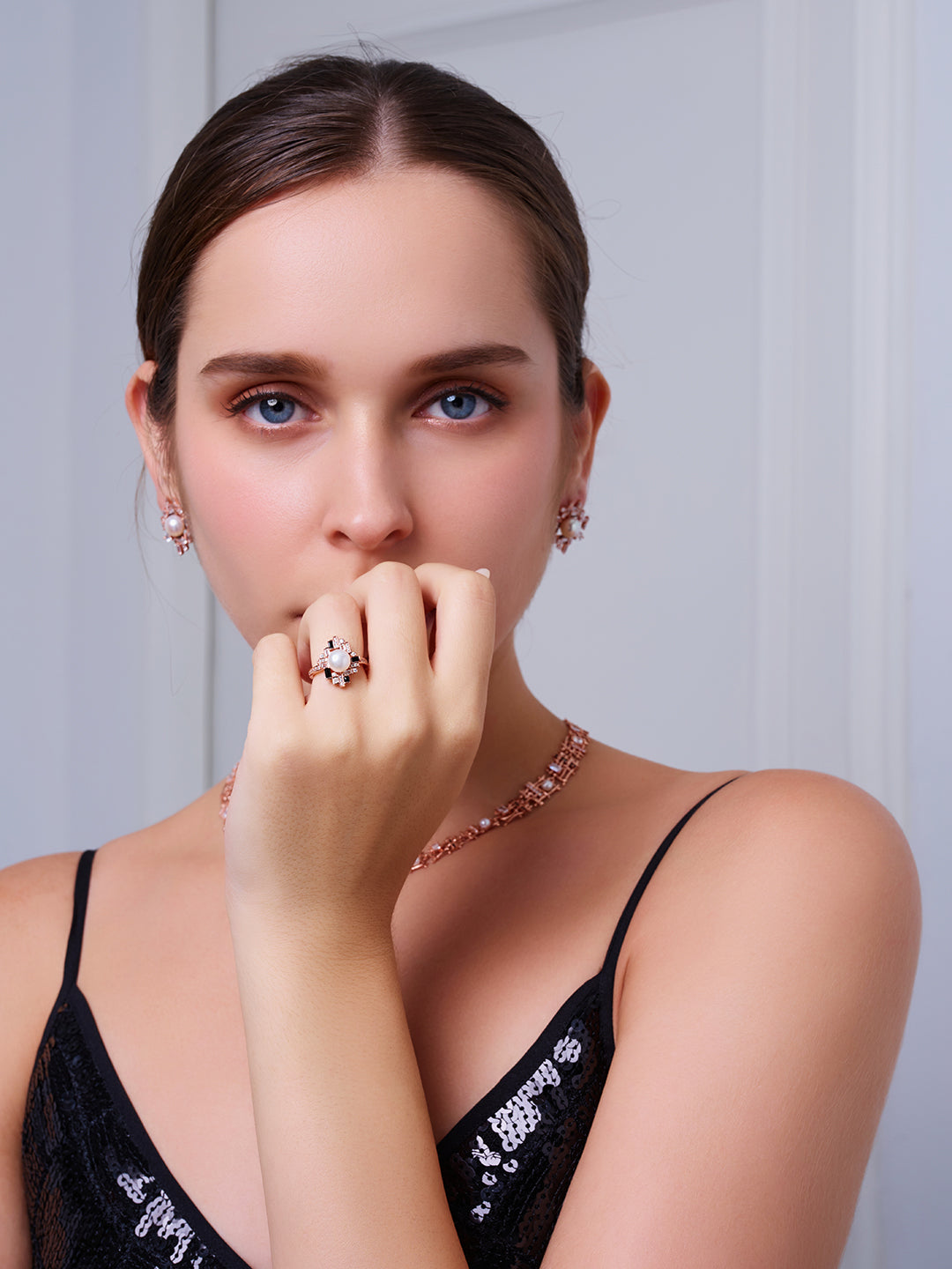 Anello con Perla d'Acqua Dolce di Prima Qualità WR00386 | TWEED