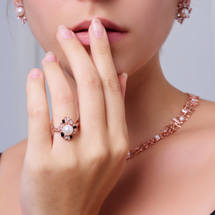 トップグレード淡水パールリング WR00386 | TWEED