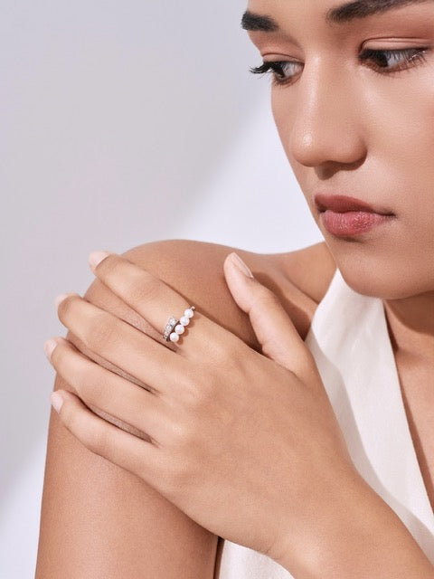 최고급 담수 진주 반지 WR00391 | WATERFALL