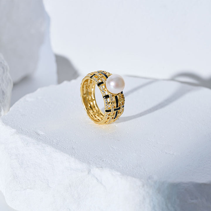 トップグレード淡水パールリング WR00392 | TWEED