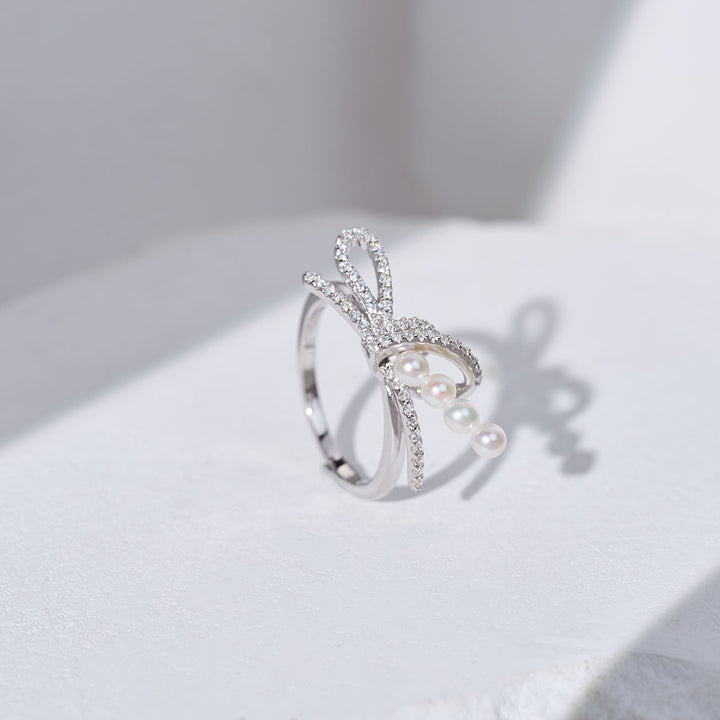민물 진주 반지 WR00395 | RIBBON