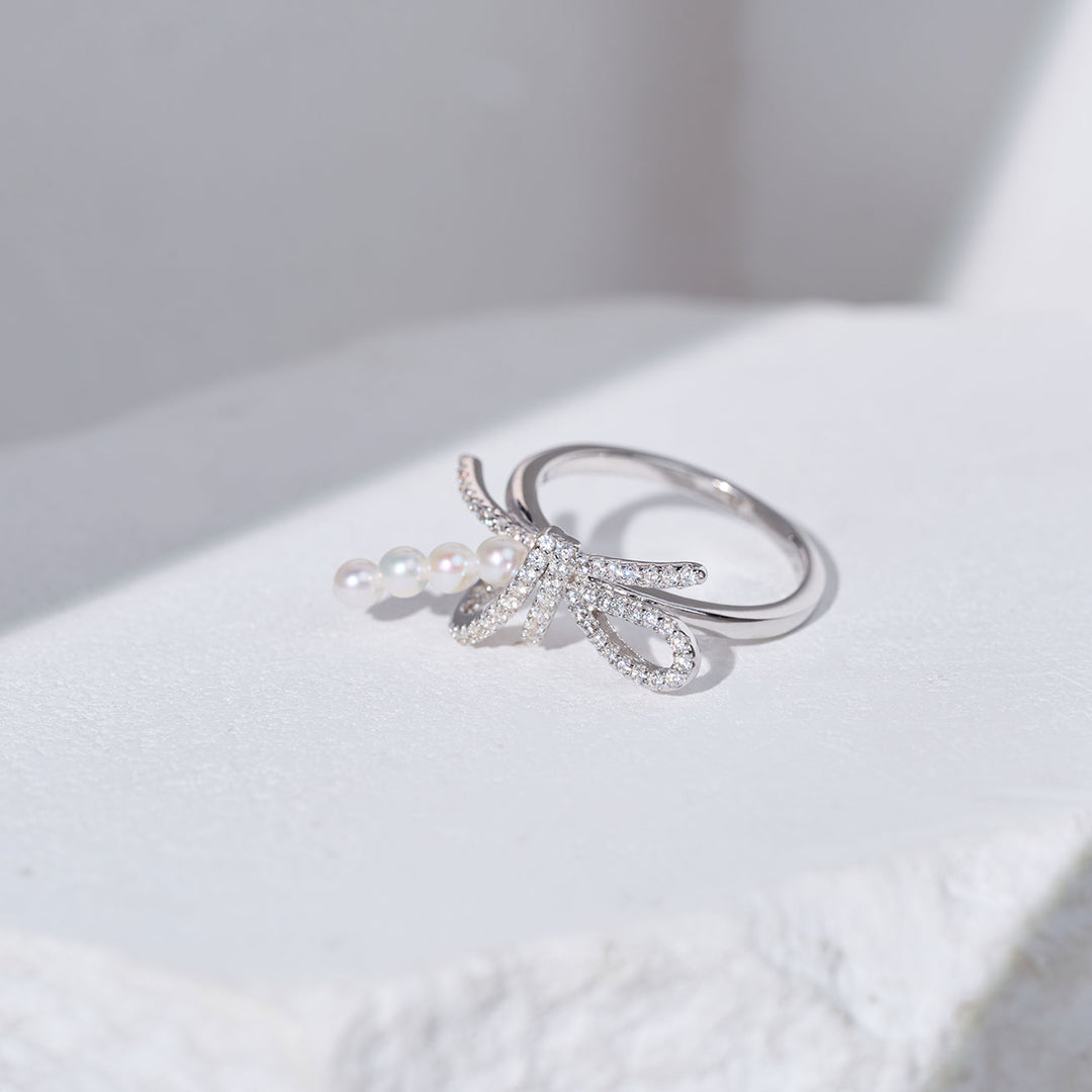 민물 진주 반지 WR00395 | RIBBON