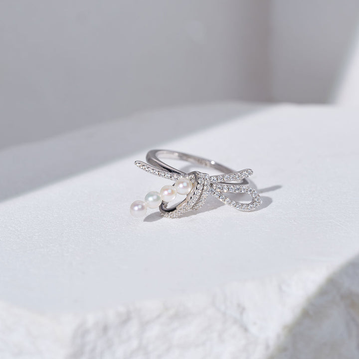 민물 진주 반지 WR00395 | RIBBON