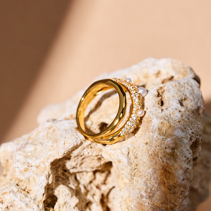 Top Grade Freshwater Pearl Ring WR00397 | SANDS