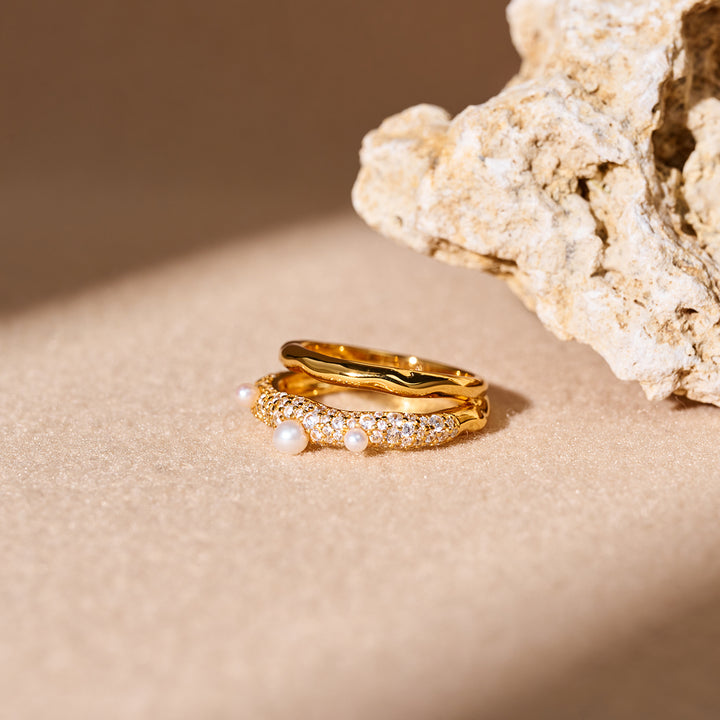 Top Grade Freshwater Pearl Ring WR00397 | SANDS