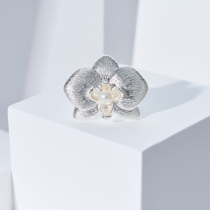 Cincin Mutiara Air Tawar Gred Atas WR00398 | ORCHID